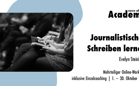 Journalistisches Schreiben lernen / Mehrteiliger Online-Workshop der news aktuell Academy - Foto: presseportal.de Journalistisches Schreiben lernen / Mehrteiliger Online-Workshop der news aktuell Academy - Foto: presseportal.de