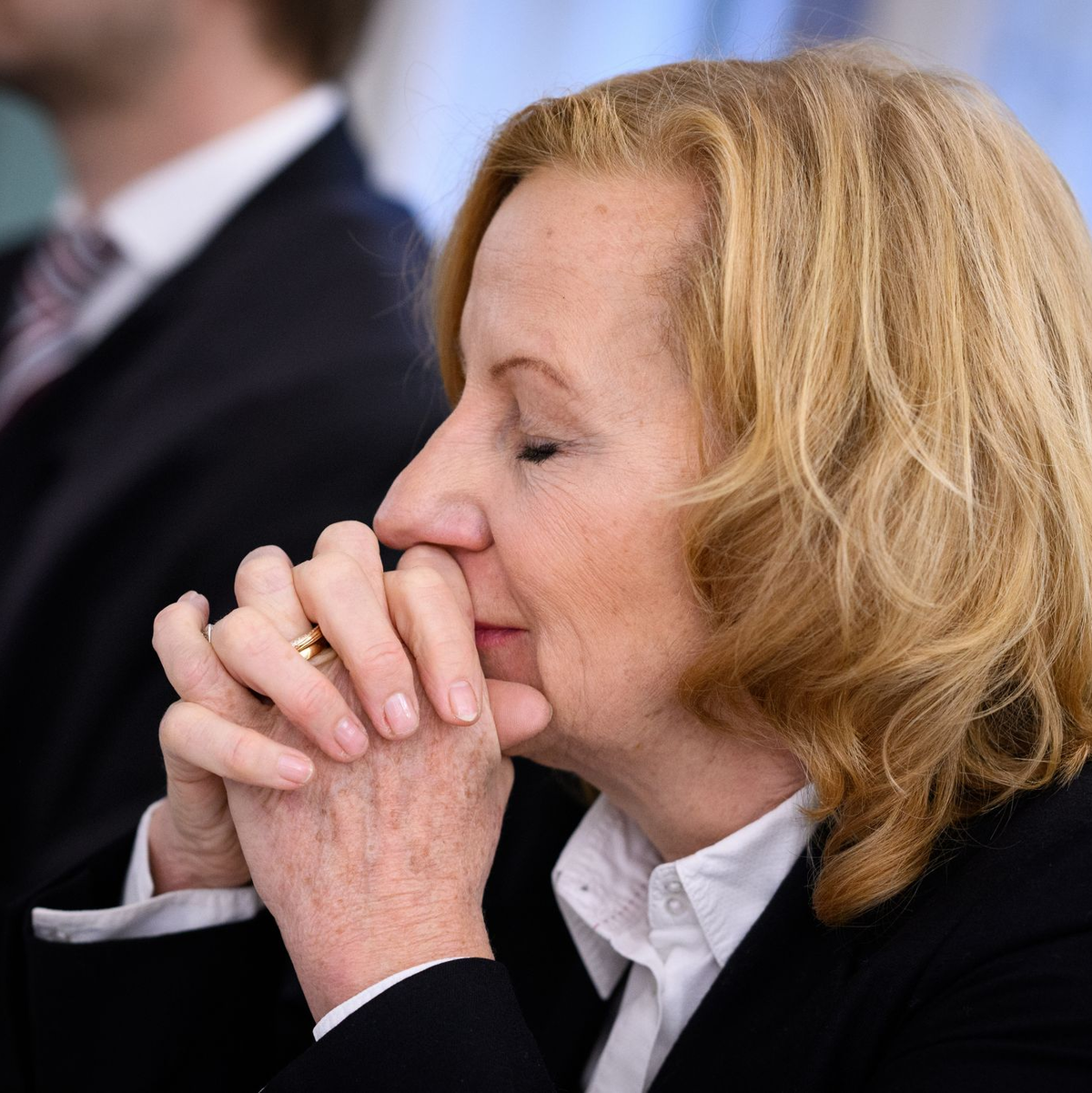 Patricia Schlesinger, ehemalige Intendantin des RBB, beim Prozess am Landgericht Berlin. (Archivbild)  - Foto: Bernd von Jutrczenka/dpa