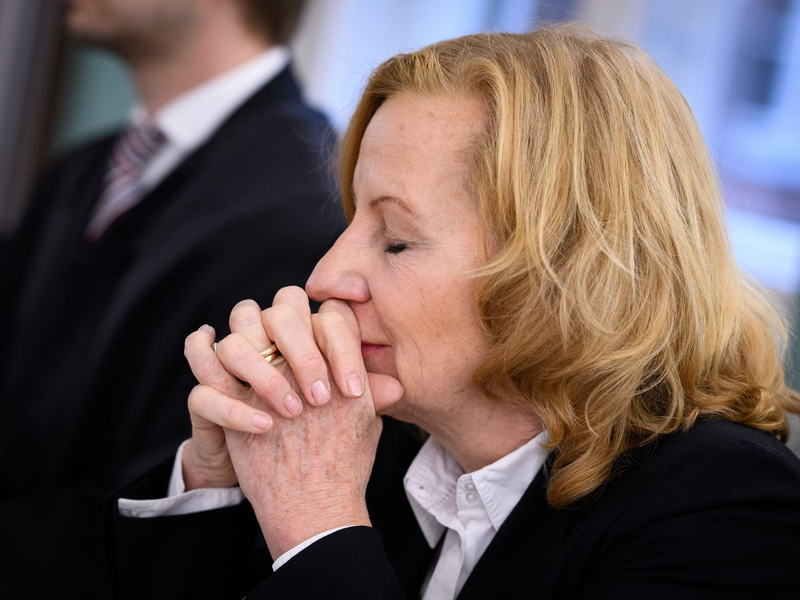 Patricia Schlesinger, ehemalige Intendantin des RBB, beim Prozess am Landgericht Berlin. (Archivbild)  - Foto: Bernd von Jutrczenka/dpa