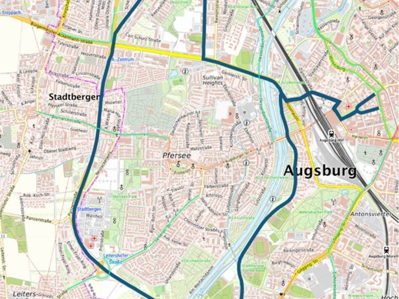 POL Schwaben Nord: Versammlung auf Fahrrädern - Information für Bürgerinnen und Bürger - Foto: presseportal.de