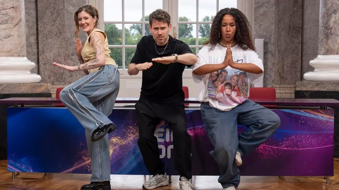 Drehstart von Dein Song: Junge Musiktalente performen vor neuer Jury / Castingauftakt mit Johannes Strate, Madeline Juno und Aisha Vibes in Wiesbaden - Bild: presseportal.de