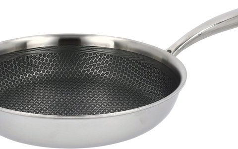 Trendprodukt bei Lidl: Premium-Edelstahlpfanne mit innovativer Wabenstruktur / Hochwertige, schadstofffreie Qualität zum gewohnt günstigen Lidl-Preis - Foto: presseportal.de