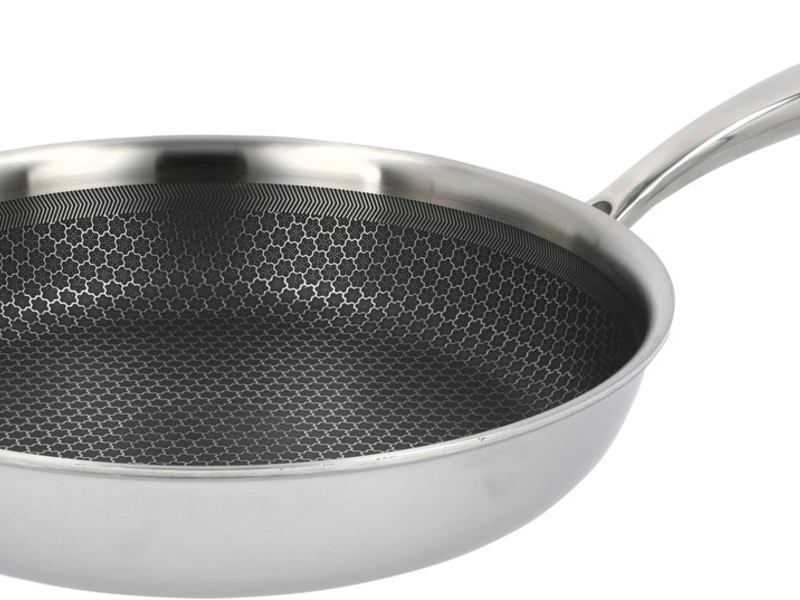 Trendprodukt bei Lidl: Premium-Edelstahlpfanne mit innovativer Wabenstruktur / Hochwertige, schadstofffreie Qualität zum gewohnt günstigen Lidl-Preis - Foto: presseportal.de