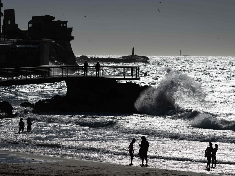 Ein von der Flut überraschter Deutscher ist in Nordfrankreich ertrunken (Archivbild). - Foto: Miguel Medina/AFP/dpa