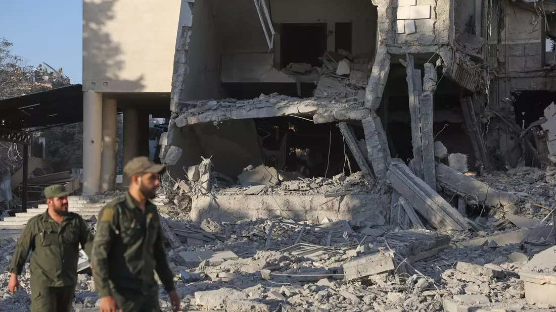 Nach eigenen Angaben will Israel mit den Angriffen auf Truppen der syrischen Regierung die Drusen schützen. - Bild: Ghaith Alsayed/AP/dpa