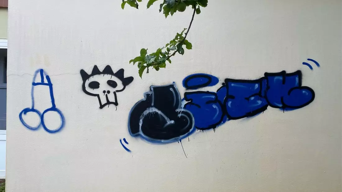 POL-PDWIL: Sachbeschädigung durch Graffiti an Grundschule Lieser - Bild: presseportal.de