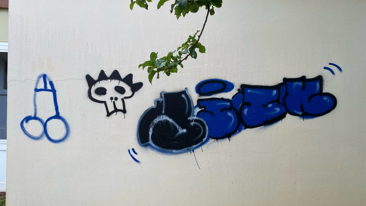 POL-PDWIL: Sachbeschädigung durch Graffiti an Grundschule Lieser - Foto: presseportal.de