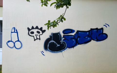 POL-PDWIL: Sachbeschädigung durch Graffiti an Grundschule Lieser - Foto: presseportal.de