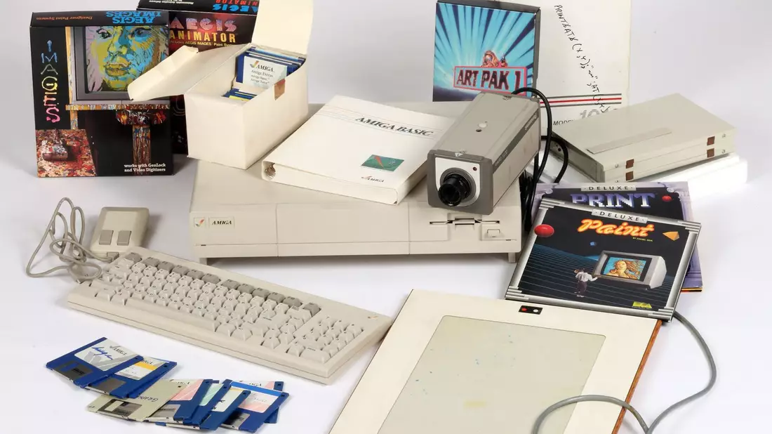 Der Pop-Art-Künstler Andy Warhol verwendete den Commodore Amiga für die Erstellung von Kunstwerken. - Bild: picture alliance / dpa