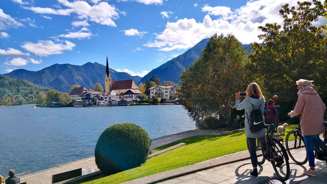 Unerschwinglichste Wohnregion Deutschlands: der Tegernsee. (Symbolbild) - Bild: Georg Weindl/dpa-tmn