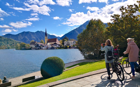 Unerschwinglichste Wohnregion Deutschlands: der Tegernsee. (Symbolbild) - Foto: Georg Weindl/dpa-tmn