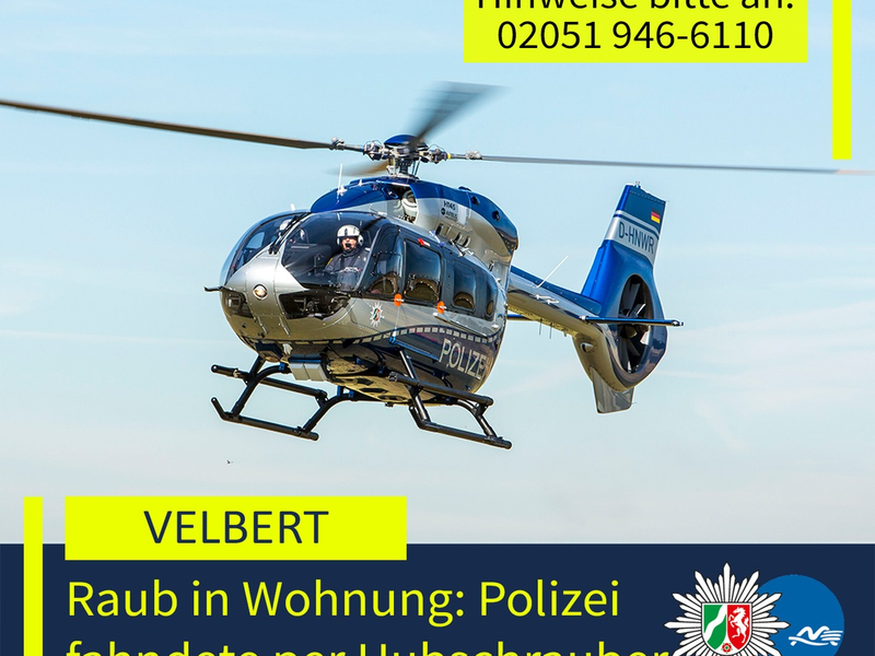 POL-ME: Raub in Wohnung: Polizei ermittelt - 2507081 - Foto: presseportal.de