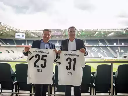 ista ist Nachhaltigkeitspartner von Borussia Mönchengladbach - Foto: presseportal.de