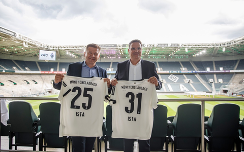 ista ist Nachhaltigkeitspartner von Borussia Mönchengladbach - Foto: presseportal.de
