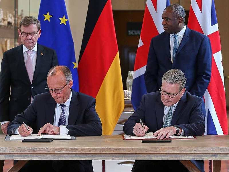 Unterzeichnung von Freundschaftsvertrag am 17.07.2025 - Foto: über dts Nachrichtenagentur