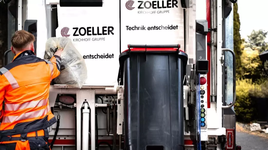 Smarte Müllabfuhr: Künstliche Intelligenz schützt Menschen im Einsatz - Bild: presseportal.de