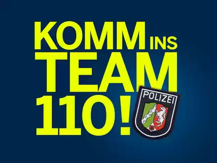 POL-ME: Komm ins Team 110 - die Personalwerbung der Polizei informiert - 2508080 - Foto: presseportal.de