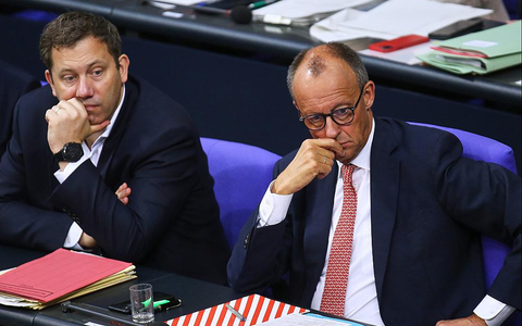 Lars Klingbeil und Friedrich Merz (Archiv) - Foto: über dts Nachrichtenagentur