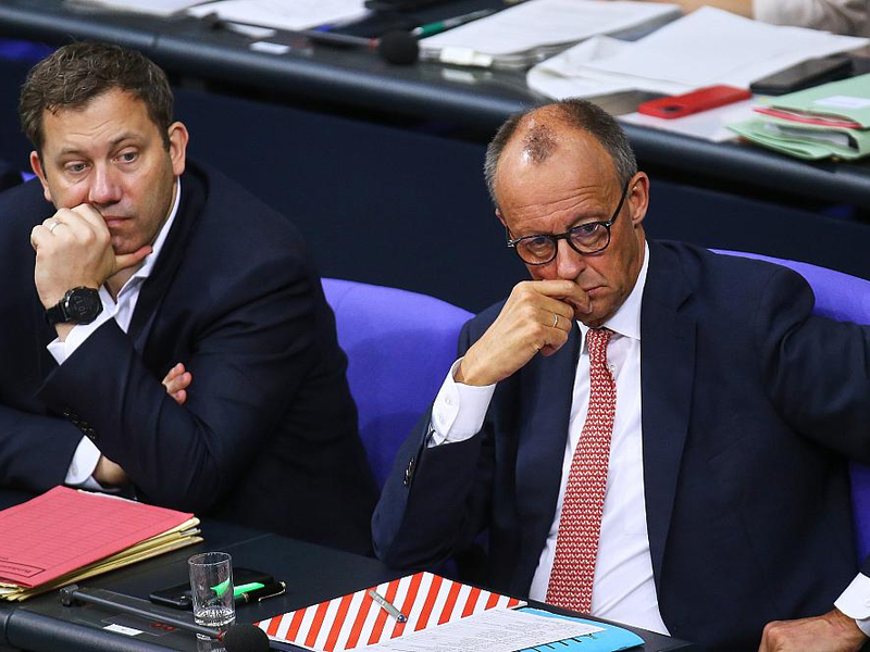 Lars Klingbeil und Friedrich Merz (Archiv) - Foto: über dts Nachrichtenagentur