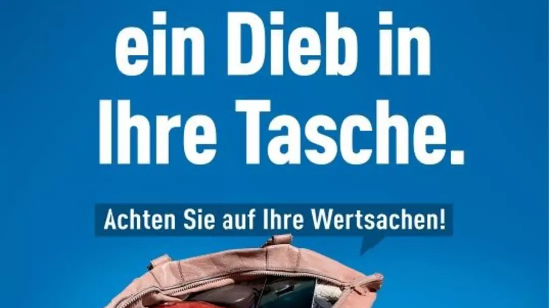 POL-LG: ++ Region Nord-Ost-Niedersachsen - anderer Ort; gleiches Spiel - Polizei warnt vor Geldbörsendiebstählen in Einkaufsmärkten ++ Präventionsplakate ++ - Bild: presseportal.de