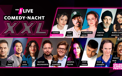 Die 1LIVE COMEDY-NACHT XXL – so viele Comedians wie noch nie! - Foto: presseportal.de