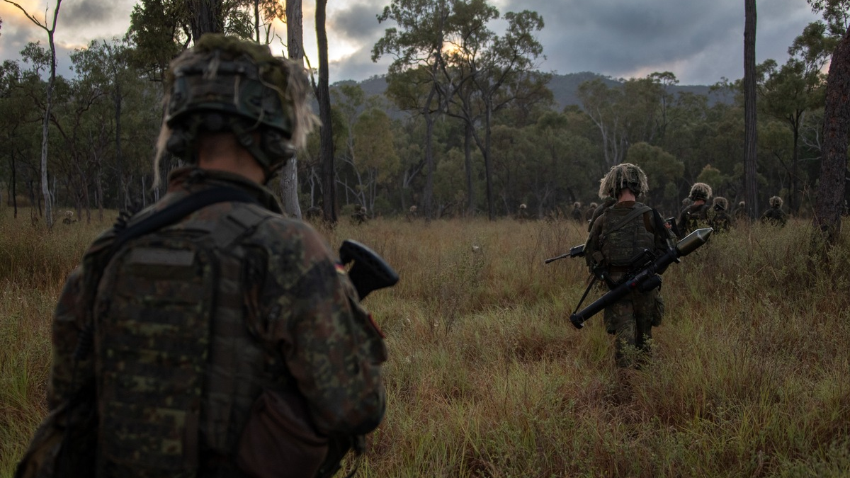 Fallschirmjäger überzeugen im Angriff bei Talisman Sabre 2025 in Australien - Foto: presseportal.de