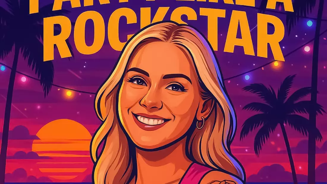 Estefania Wollny veröffentlicht Sommerhit Party Like A Rockstar! - Bild: presseportal.de