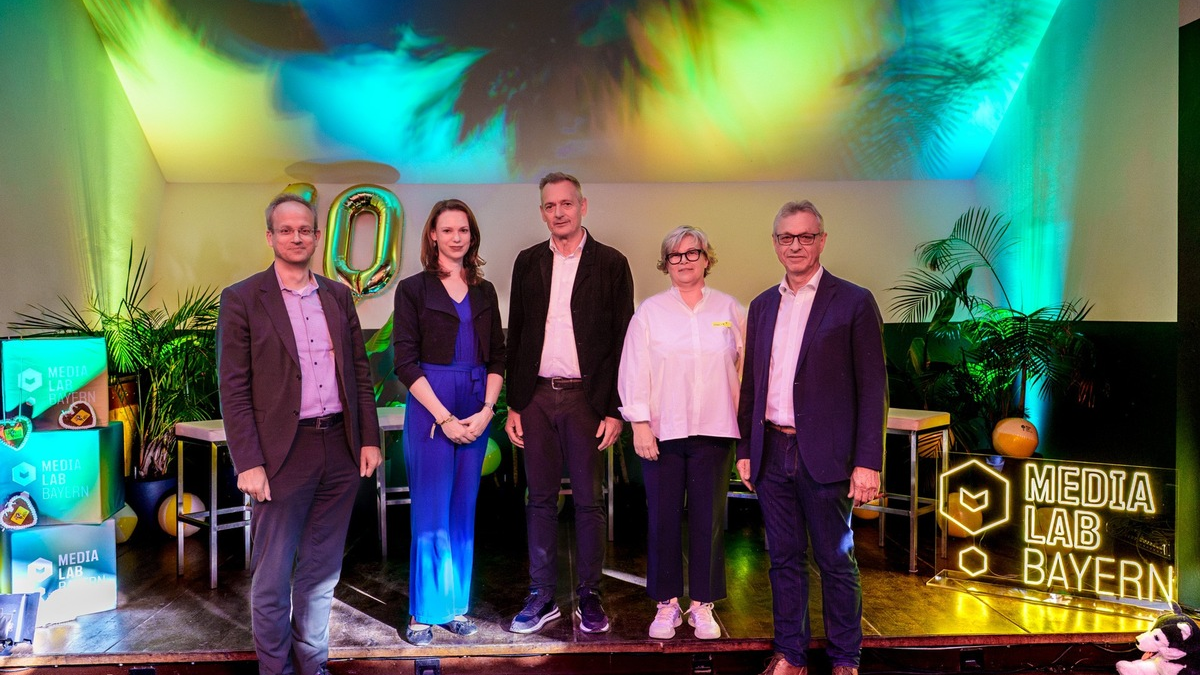 10 Jahre Media Lab Bayern / Zukunftsweisender Leuchtturm für die Medienbranche - Foto: presseportal.de