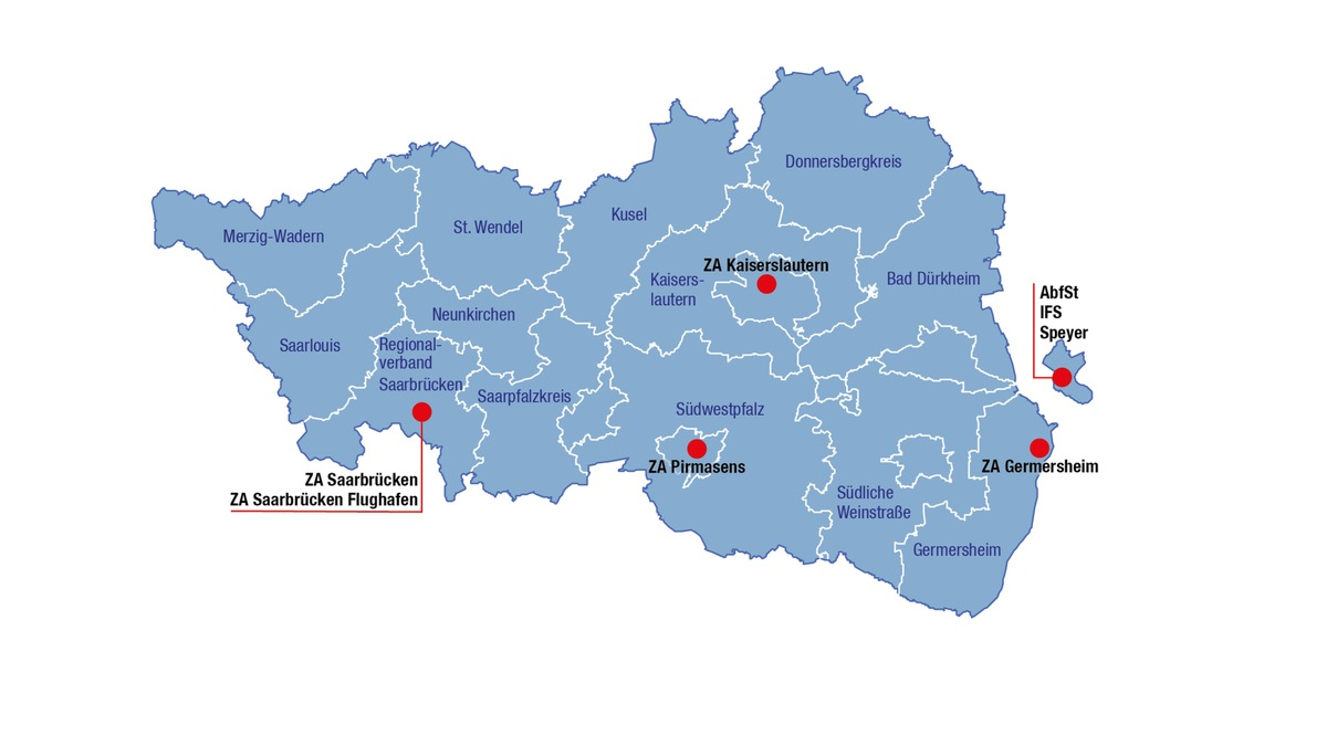 HZA-SB: Zollamt Kaiserslautern am 23. Juli geschlossen - Foto: presseportal.de