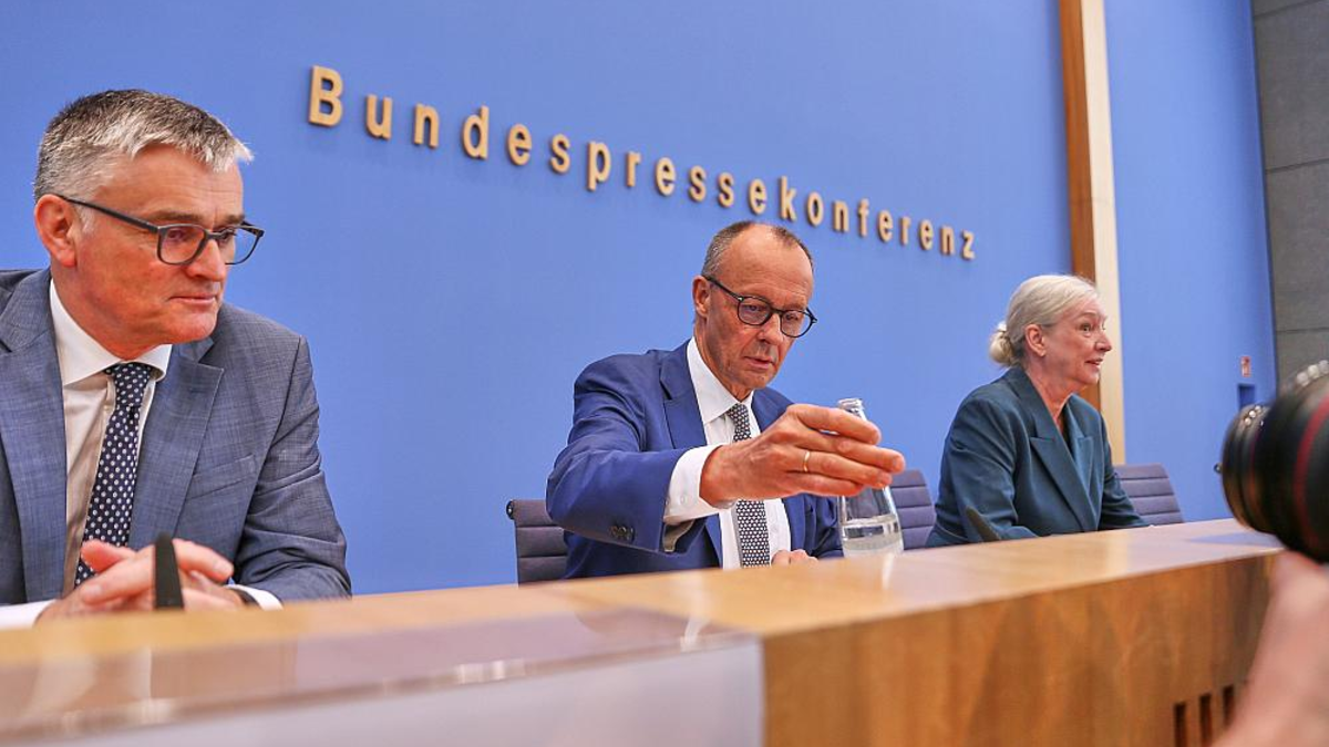 Friedrich Merz in der Sommerpressekonferenz am 18.07.2025 - Foto: über dts Nachrichtenagentur