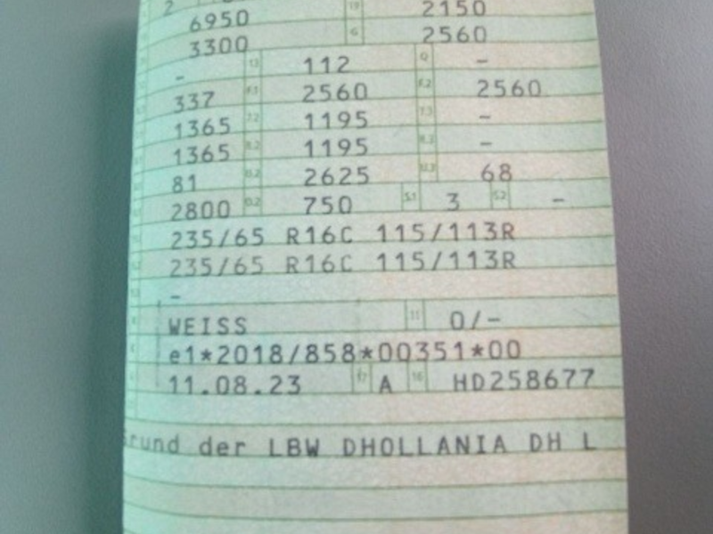POL-HI: Kuriose Überladung eines Kleintransporters - Foto: presseportal.de