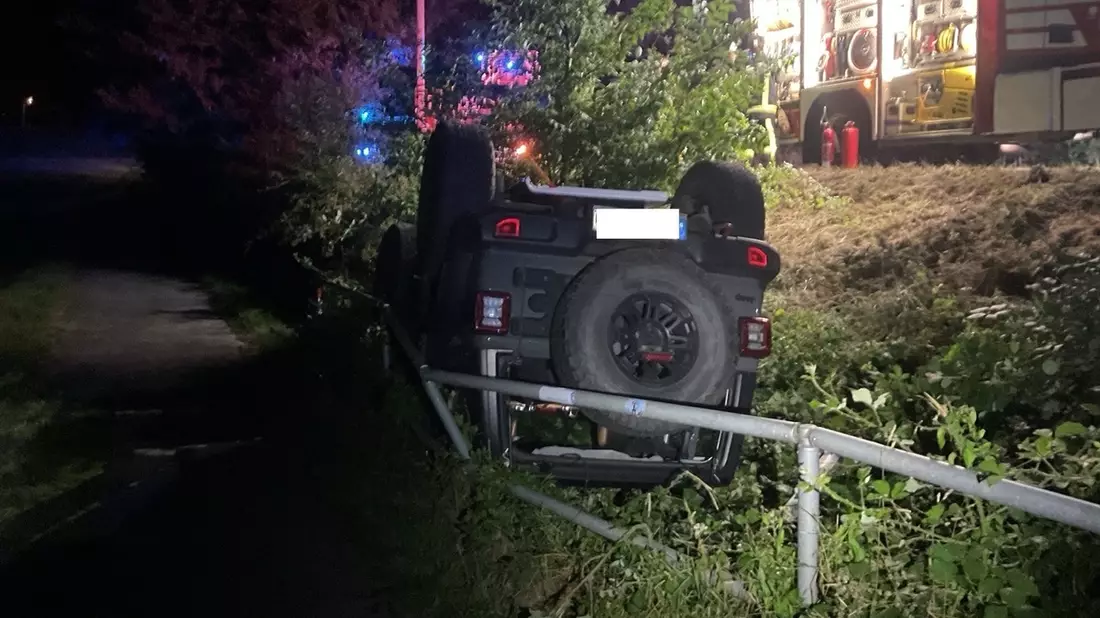 FW-BO: Zwei sehr schwere Verkehrsunfälle in der Nacht zum Samstag in Bochum - Bild: presseportal.de