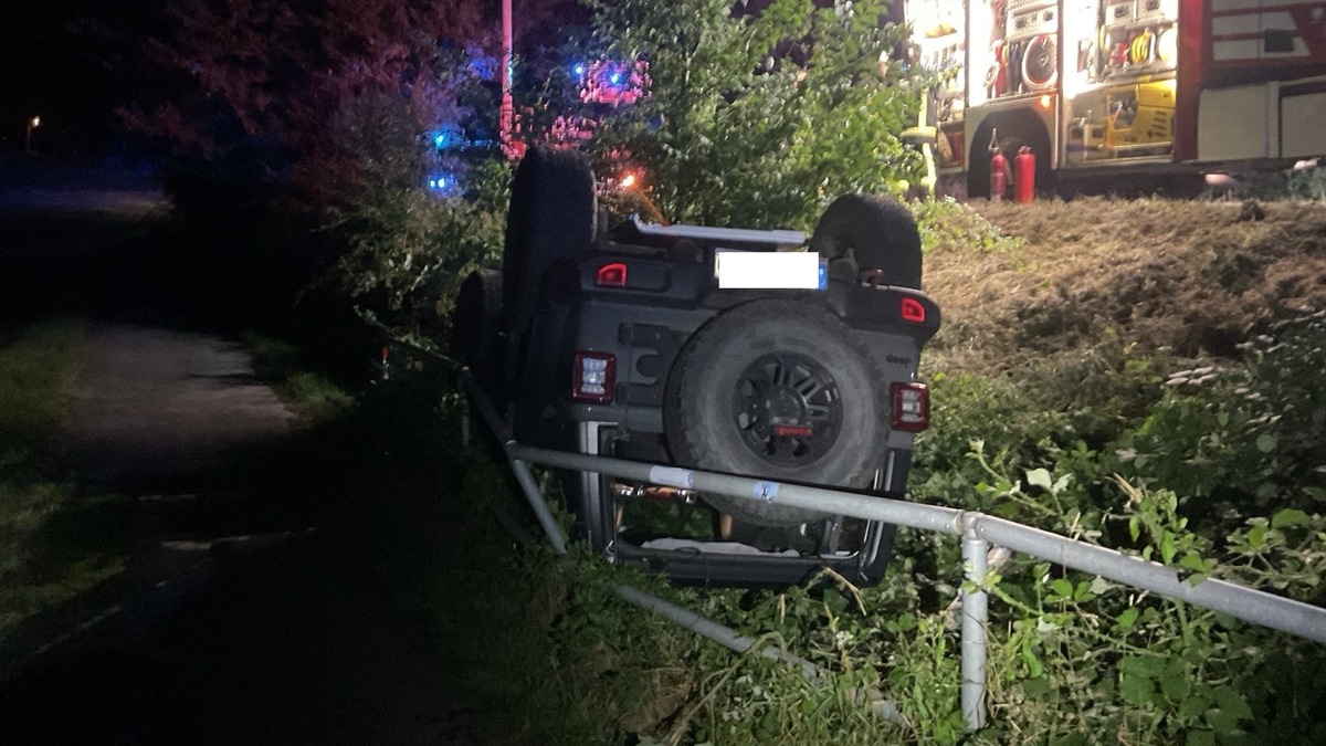 FW-BO: Zwei sehr schwere Verkehrsunfälle in der Nacht zum Samstag in Bochum - Foto: presseportal.de