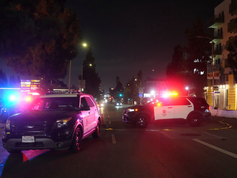 Der Fahrer, dessen Auto in die Menschenmenge in East Hollywood fuhr, soll bewusstlos gewesen sein. - Foto: Damian Dovarganes/AP/dpa