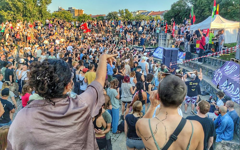 Rave against the Zaun im Görlitzer Park am 19.07.2025 - Foto: über dts Nachrichtenagentur