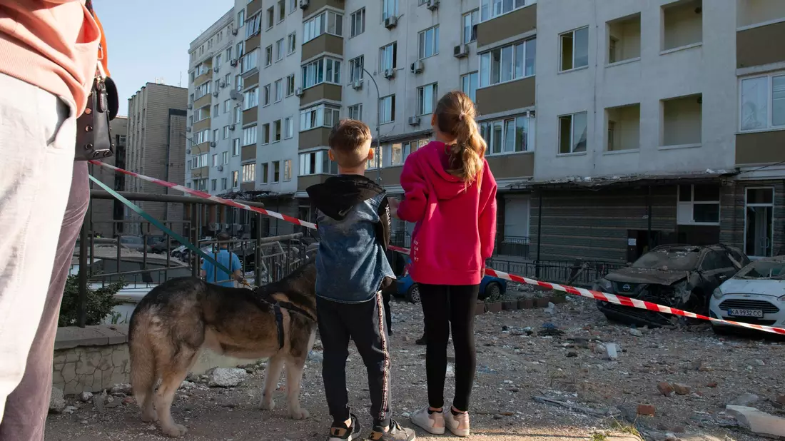 Mehrere verschleppte Kinder und Jugendliche kehrten laut Ukraine in ihre Heimat zurück. (Archivbild) - Bild: Danylo Antoniuk/ZUMA Press Wire/dpa