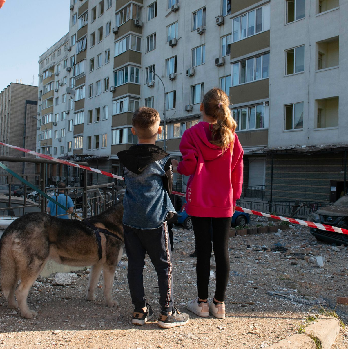 Mehrere verschleppte Kinder und Jugendliche kehrten laut Ukraine in ihre Heimat zurück. (Archivbild) - Foto: Danylo Antoniuk/ZUMA Press Wire/dpa