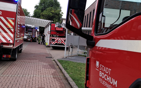 FW-BO: Brand eines Patientenzimmer im Martin-Luther-Krankenhaus Bochum - Foto: presseportal.de