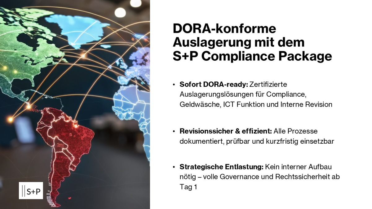 DORA & Auslagerung: Wie externe Compliance-Services zur digitalen Resilienz beitragen - Foto: presseportal.de