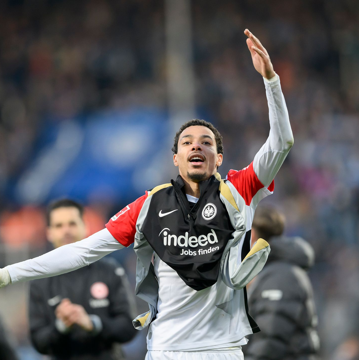 Hugo Ekitiké ist der nächste Mega-Verkauf von Eintracht Frankfurt. - Foto: Anke Waelischmiller/dpa