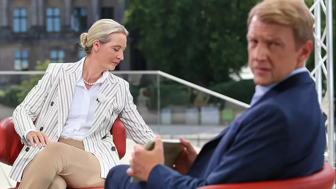 Alice Weidel und Markus Preiß - Bild: über dts Nachrichtenagentur