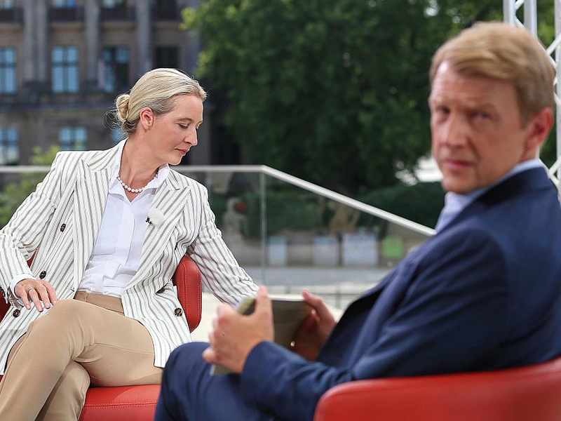 Alice Weidel und Markus Preiß - Foto: über dts Nachrichtenagentur