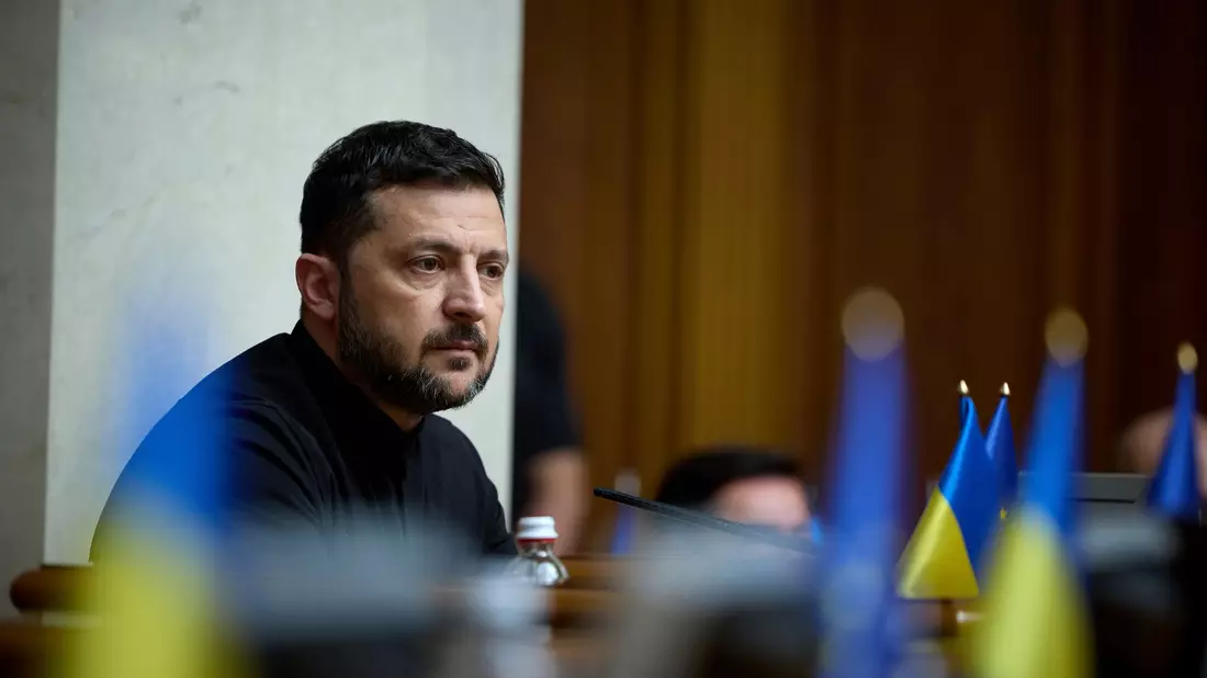 Selenskyj plädiert für neue Verhandlungen auf Führungsebene. (Archivbild) - Bild: Vadym Sarakhan/AP/dpa