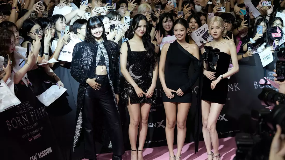 Die Girlgroup Blackpink meldet sich mit dem Song «Jump» zurück. (Archivbild) - Bild: Ahn Young-joon/AP/dpa