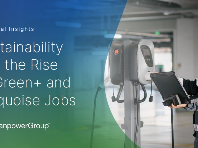 Grüne Transformation droht an fehlendem Know-how zu scheitern / 9 von 10 Unternehmen fehlt Personal / ManpowerGroup Report Sustainability and the Rise of Green+ and Turquoise Jobs 2025 - Foto: presseportal.de