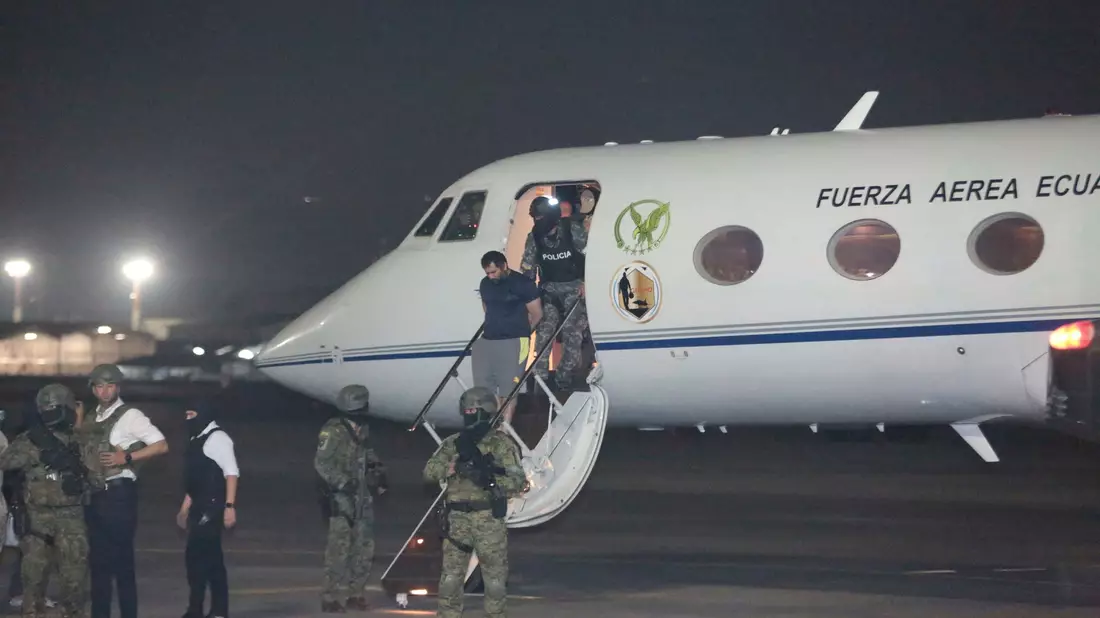 Am Montag soll der Bandenchef vor einem US-Bundesgericht in New York erscheinen. (Archiv) - Bild: Joffre Flores/AP/dpa
