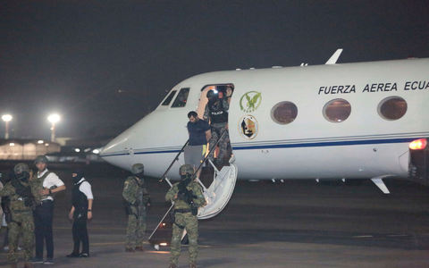 Am Montag soll der Bandenchef vor einem US-Bundesgericht in New York erscheinen. (Archiv) - Foto: Joffre Flores/AP/dpa Am Montag soll der Bandenchef vor einem US-Bundesgericht in New York erscheinen. (Archiv) - Foto: Joffre Flores/AP/dpa