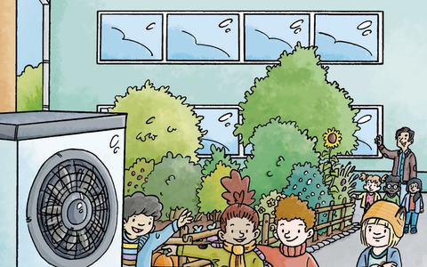 Der BTGA präsentiert das neue Pixi Wissen-Buch Die Energiesparfüchse und die neue Heizung - Foto: presseportal.de