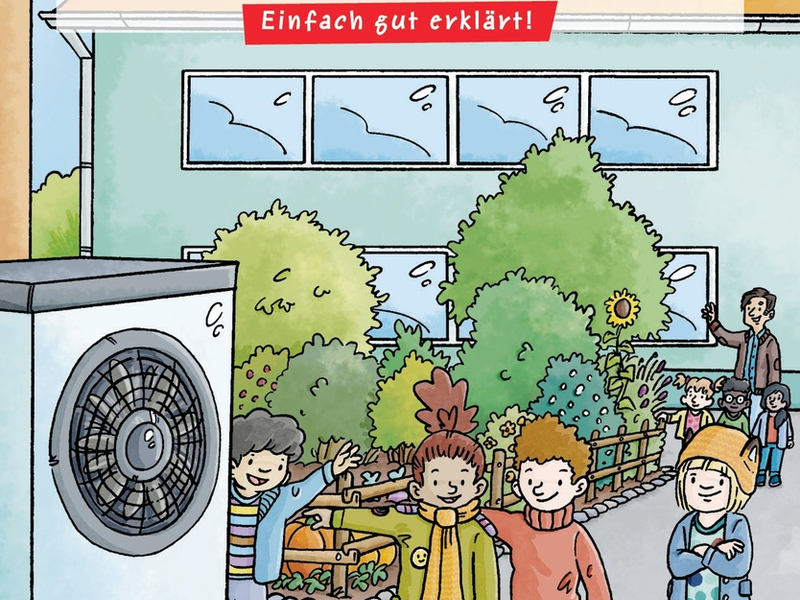 Der BTGA präsentiert das neue Pixi Wissen-Buch Die Energiesparfüchse und die neue Heizung - Foto: presseportal.de