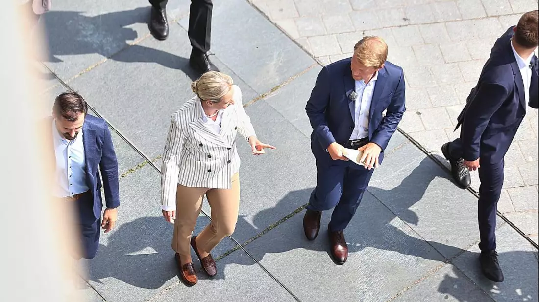 Alice Weidel und Markus Preiß am 20.07.2025 - Bild: über dts Nachrichtenagentur